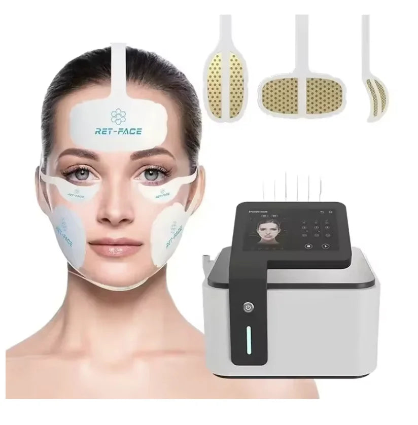 New Product Facial Lifting Electric Massager Facial and Neck Lifting Device Anti-aging Heating Microcurrent machine