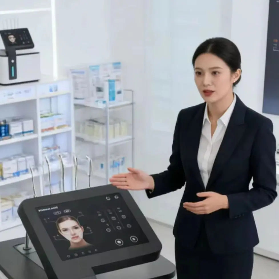 New Product Facial Lifting Electric Massager Facial and Neck Lifting Device Anti-aging Heating Microcurrent machine